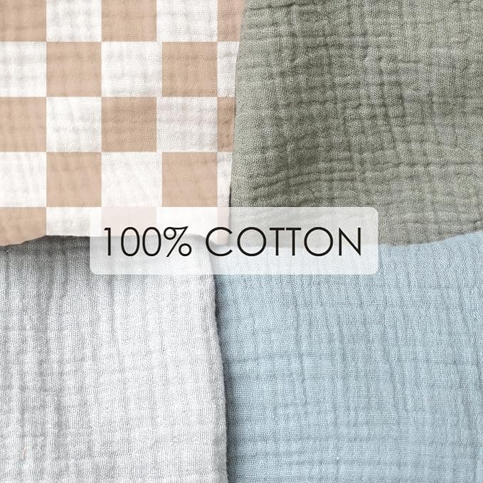 Muslin Nursing Covers for Breastfeeding, Privacy Breast Feeding Cover - Image 4