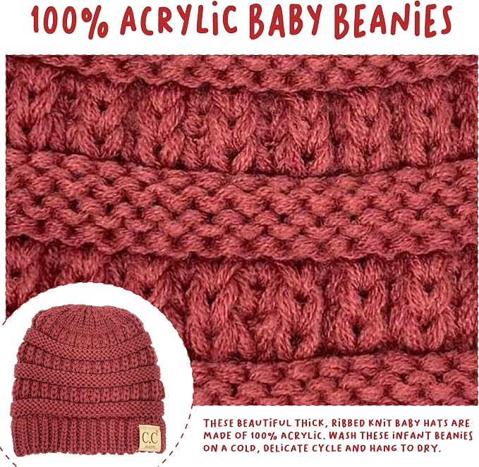 Funky Junque Baby Winter Hat – Cute Newborn Hats, Cozy Warm Infant Beanie - Image 7