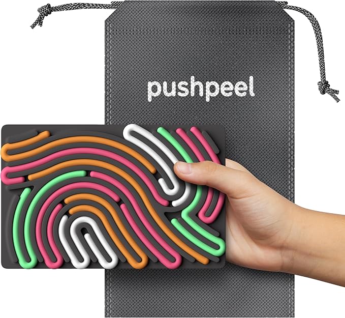 Sensory Activity Board: Silicone Fidget Toy - Image 4