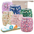 Wegreeco Cloth Diapers 6 Pack by wegreeco
