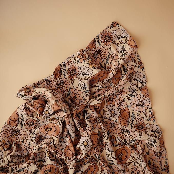 mushie Muslin Baby Swaddle Blanket | 100% Organic Cotton - Image 2