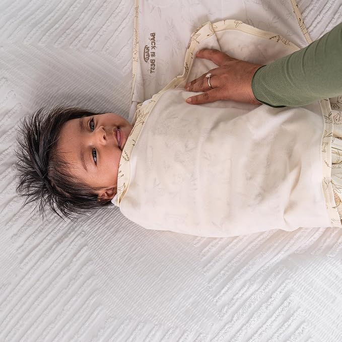 HALO 100% Cotton Sleepsack Swaddle, 3-Way Adjustable Wearable Blanket, TOG 1.5 - Image 4