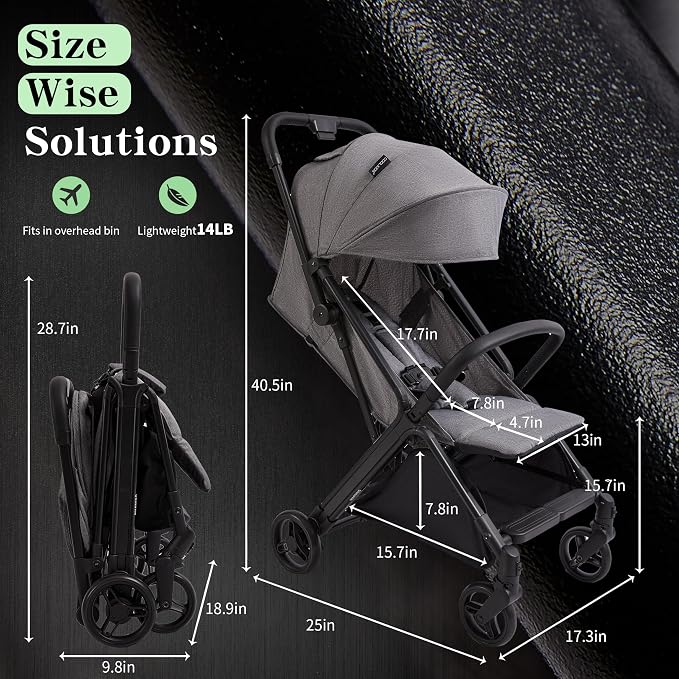 COOL KIDS Baby Stroller， Umbrella Stroller - Image 6