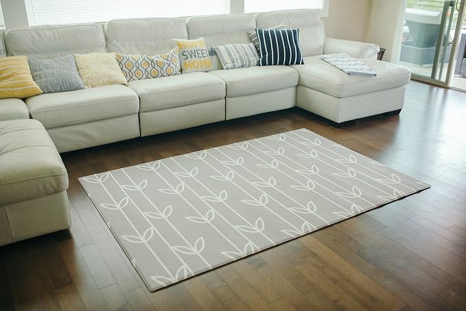 Baby Care Play Mat 82'' x 55'' Original One-Piece Reversible Rollable - Image 7