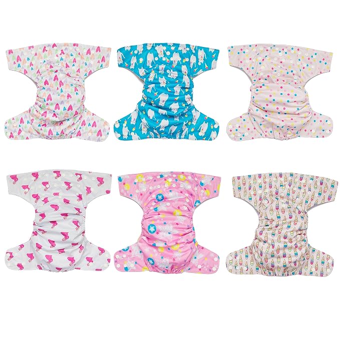 Simple Being Reusable Cloth Diapers, Double Gusset, One Size Adjustable - Image 4