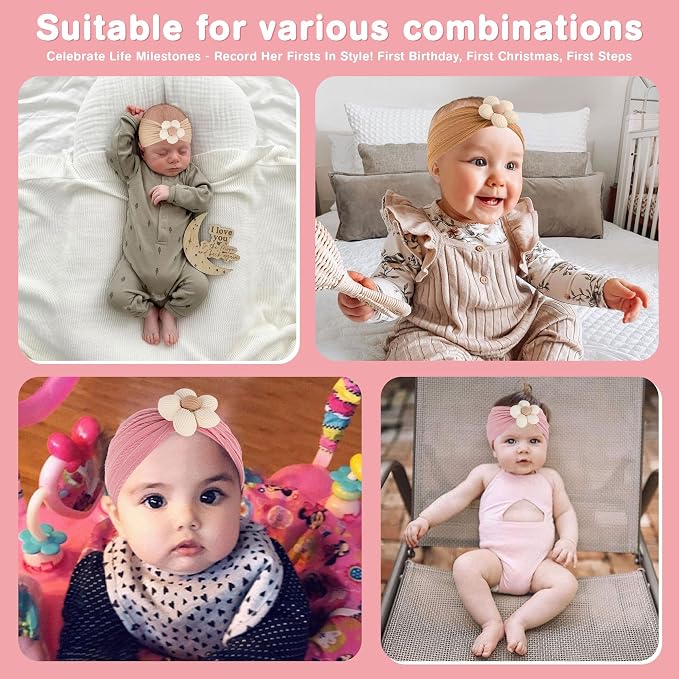 6 Pcs Baby Girls' Headbands Gifts - Image 8
