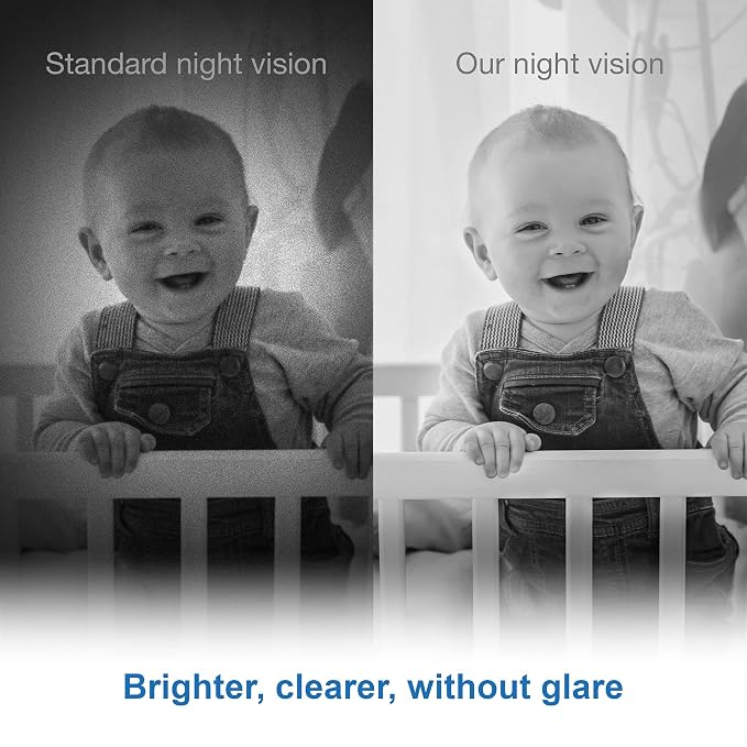 VTech VM350 Baby Monitor, 1000ft Long Range, Night Vision, 2-Way Talk, Secured - Image 7
