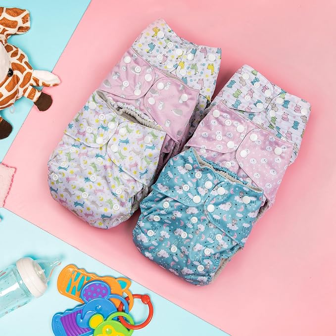 Simple Being Reusable Cloth Diapers, Double Gusset, One Size Adjustable - Image 2