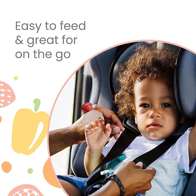 Lulyboo Silicone Fresh Fruit and Veggie Self-Feeder Pacifier - Image 3