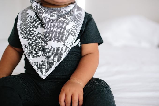 Copper Pearl Baby Bandana Drool Bibs - Image 4