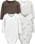 Simple Joys by Carter's unisex-baby 4-pack Side Snap Bodysuit by SimpleJoysbyCarters