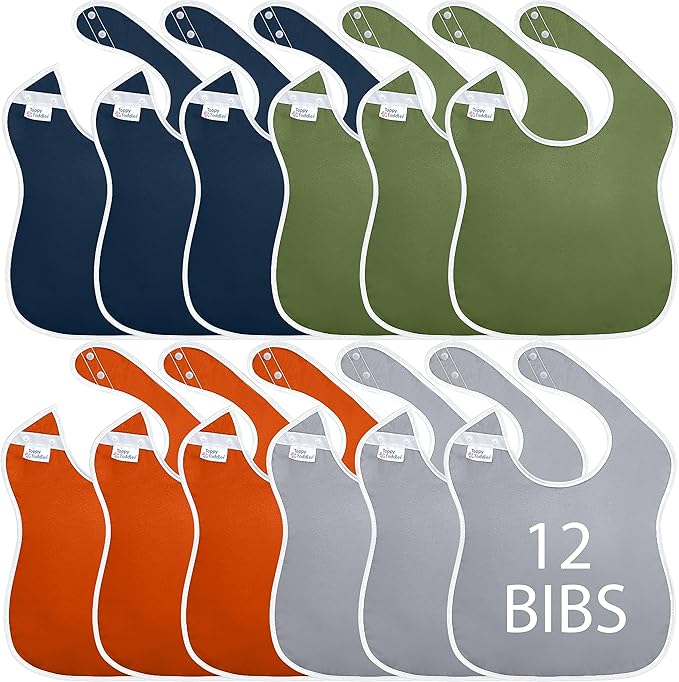 Large Waterproof Bibs Outdoor Collection by ToppyToddlerUSA
