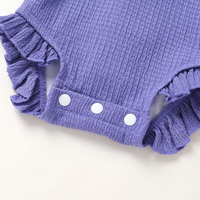 YOUNGER TREE Infant Baby Girls Swimsuit Long Sleeve Swimsuits One Piece - Image 5