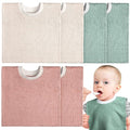 6 Pcs Pullover Baby Bibs Cotton Terry Toddler Absorbent Infant by Foaincore