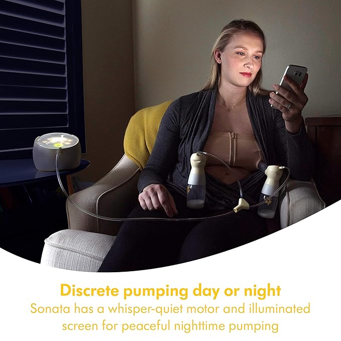 Medela Sonata Smart Breast Pump, Hospital Performance Double Electric Breastpump - Image 4