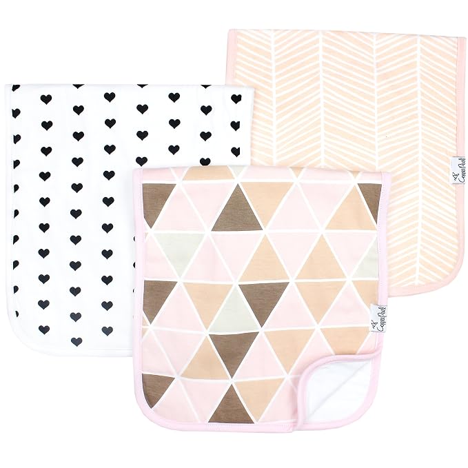 Copper Pearl Premium Baby Burp Cloths by CopperPearl