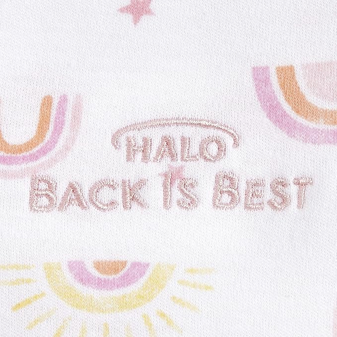 HALO 100% Cotton Sleepsack Swaddle, 3-Way Adjustable Wearable Blanket, TOG 1.5 - Image 2