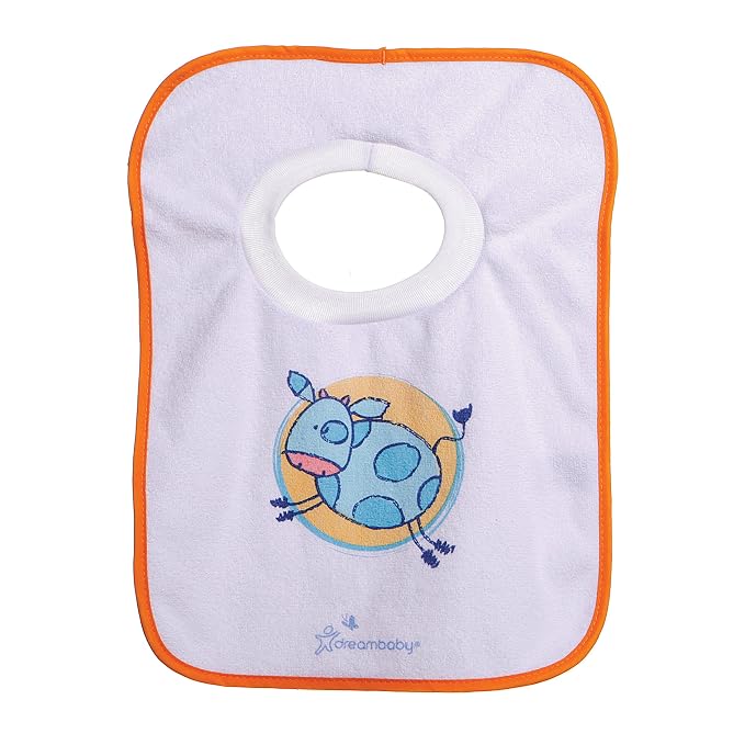 Dreambaby Terry Cloth Cotton Pullover Baby Bibs - Image 5