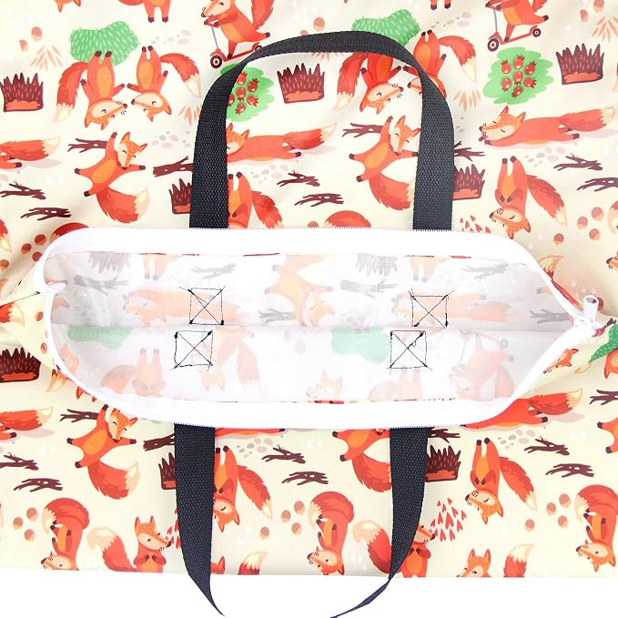 wegreeco Reusable Hanging Wet Dry Cloth Diaper Bag - Image 5
