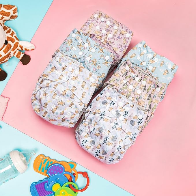 Simple Being Reusable Cloth Diapers, Double Gusset, One Size Adjustable - Image 2