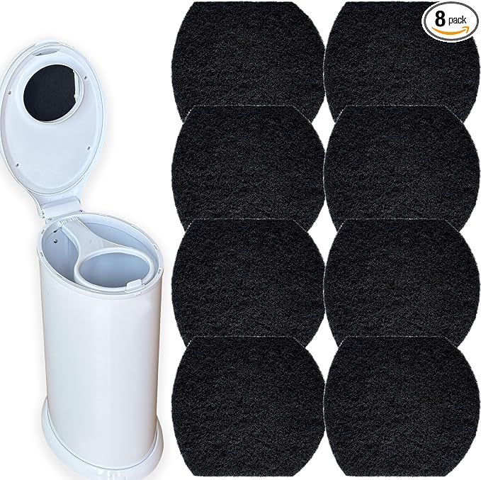 8 Pack Odor Removing Refills for Ubbi Diaper Pail, Diaper Pail Odor Absorber by AFJWUZ