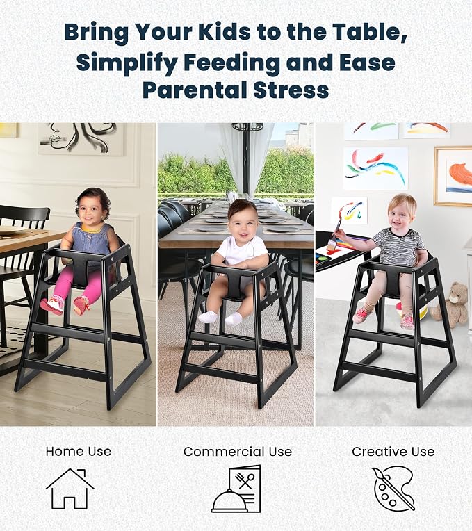 Alpine Wooden High Chairs for Babies and Toddlers - Image 7