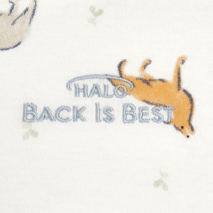 HALO 100% Cotton Sleepsack Swaddle, 3-Way Adjustable Wearable Blanket, TOG 1.5 - Image 5