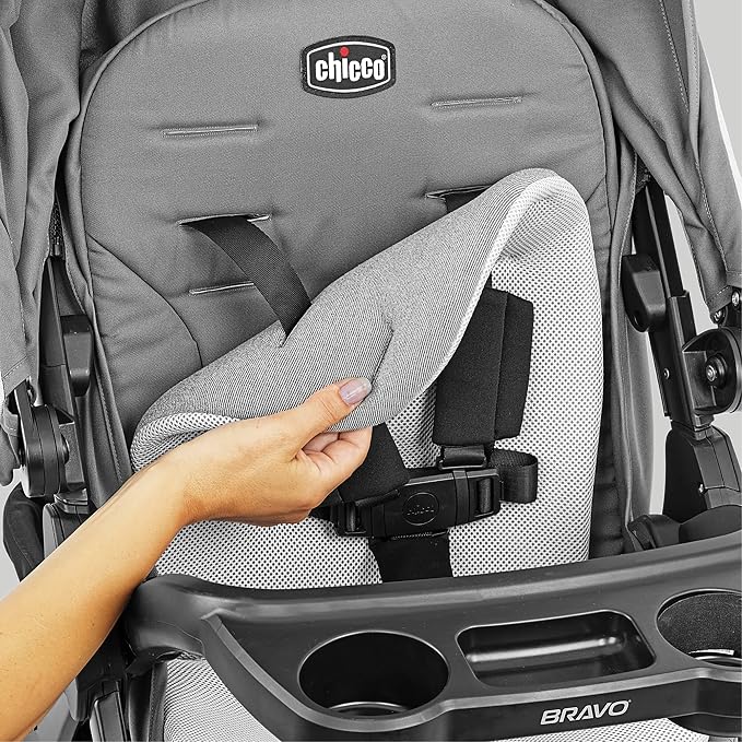Chicco Bravo LE Trio Travel System, Bravo LE Quick-Fold Stroller - Image 10