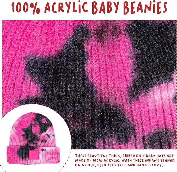 Funky Junque Baby Winter Hat – Cute Newborn Hats, Cozy Warm Infant Beanie - Image 5
