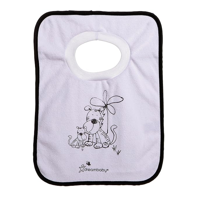 Dreambaby Terry Cloth Cotton Pullover Baby Bibs - Image 2