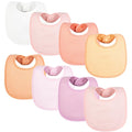 Tiny Twinkle 8 Pack Baby Bibs for Drooling and Teething – Waterproof & by TinyTwinkle