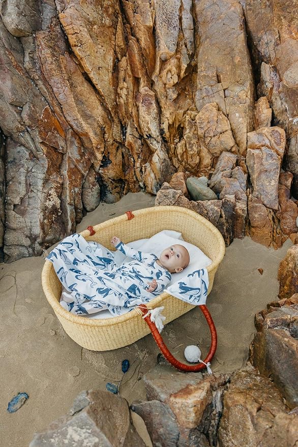 Copper Pearl Baby Swaddle Blanket - Image 7