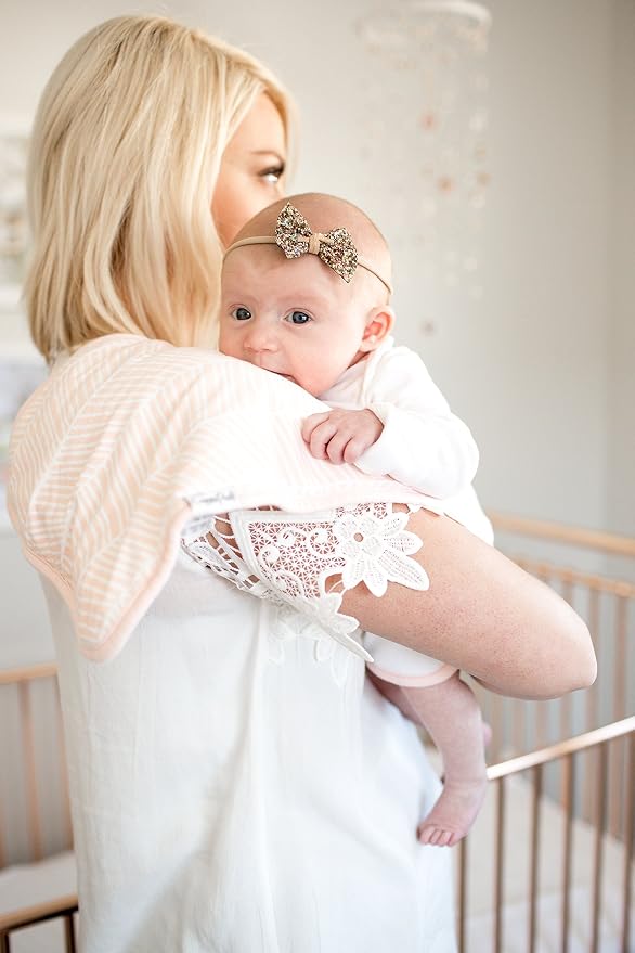 Copper Pearl Premium Baby Burp Cloths - Image 5