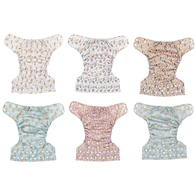 Simple Being Reusable Cloth Diapers, Double Gusset, One Size Adjustable - Image 4