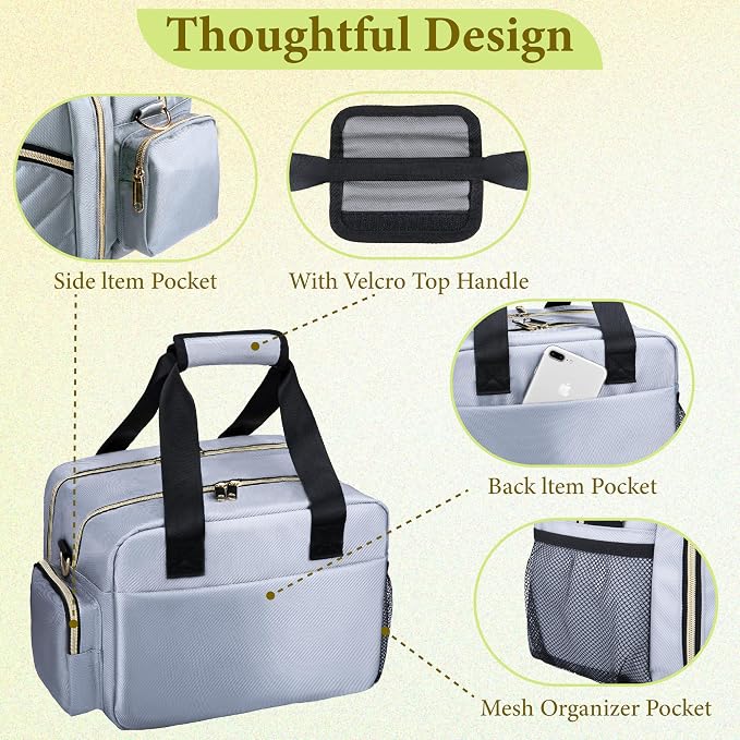 Breastmilk Cooler Bag Fits 6 Baby Bottles up to 9 Ounce - Image 6