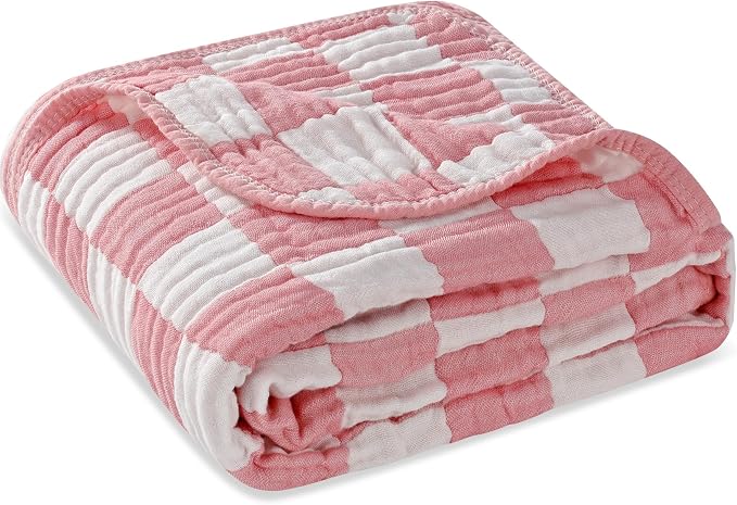 Ultra-Soft Muslin Baby Blanket by HardNok