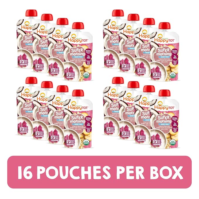 Happy Tot Organics Stage 4 Baby Food Pouches, Gluten Free, Vegan & Dairy Free - Image 4