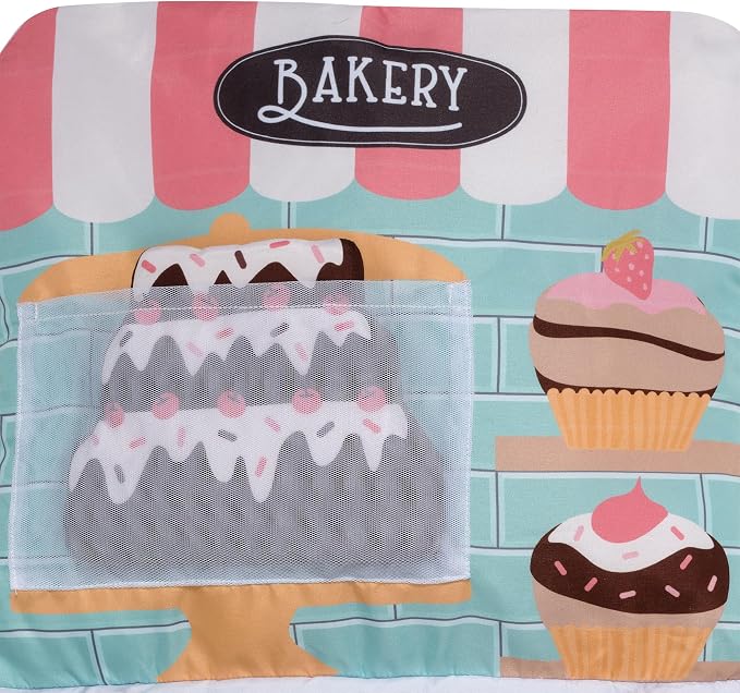Lambs & Ivy Interactive 2-n-1 Soft Toddler Cupcake/Bakery Pillow Play Set - Image 6
