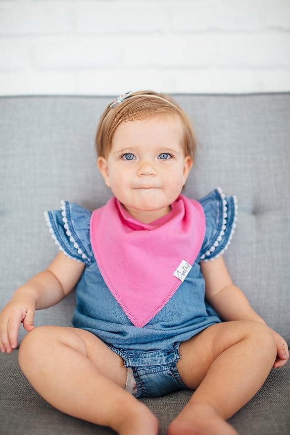 Copper Pearl Baby Bandana Drool Bibs - Image 3
