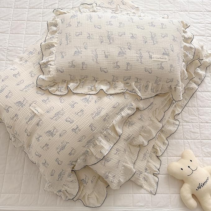 AOJIM Cotton Muslin Kids Pillowcase - Image 7