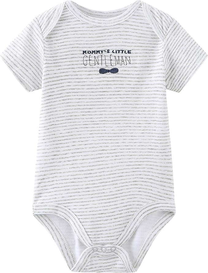 Baby Layette Set Baby Boys' 9-Piece Bodysuits Pants Set Toddler Girl Boy Unisex - Image 2