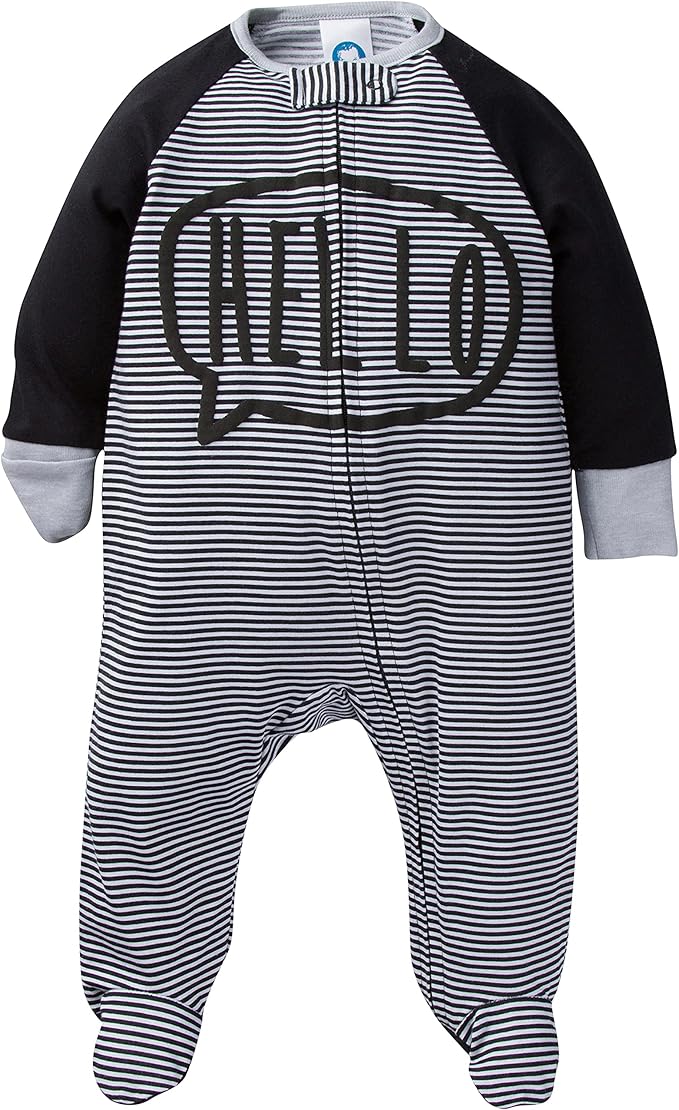 Gerber Baby Boys 4 Pack Sleep 'N Play Footie - Image 2