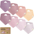 8-Pack Muslin Baby Bibs for Boys, Girls by KeaBabies