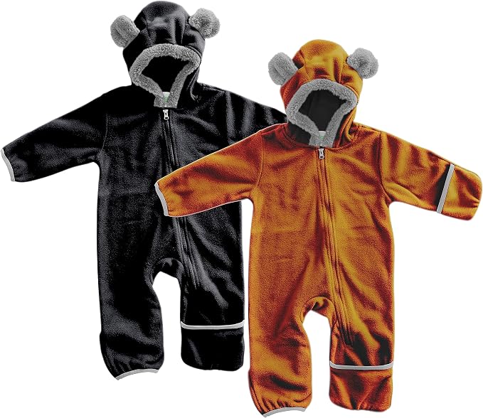 Cuddle Club Fleece Baby Bunting Bodysuit by CuddleClub
