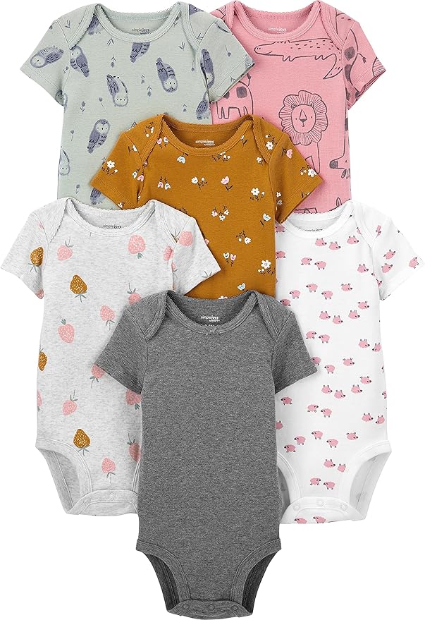 Simple Joys by Carter's Baby Girls' 6-Pack Sleeveless Bodysuit by SimpleJoysbyCarters