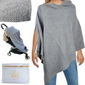 Little Rou Peekaboo Knit Breathable Nursing Cover Up by LittleRou
