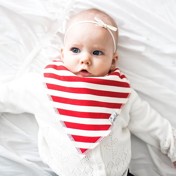 Copper Pearl Baby Bandana Drool Bibs - Image 4