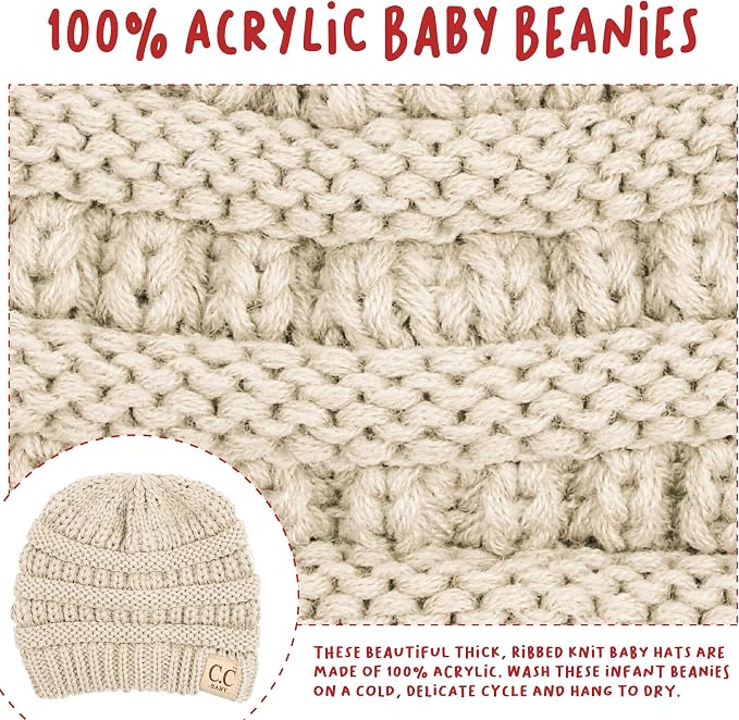 Funky Junque Baby Winter Hat – Cute Newborn Hats, Cozy Warm Infant Beanie - Image 5