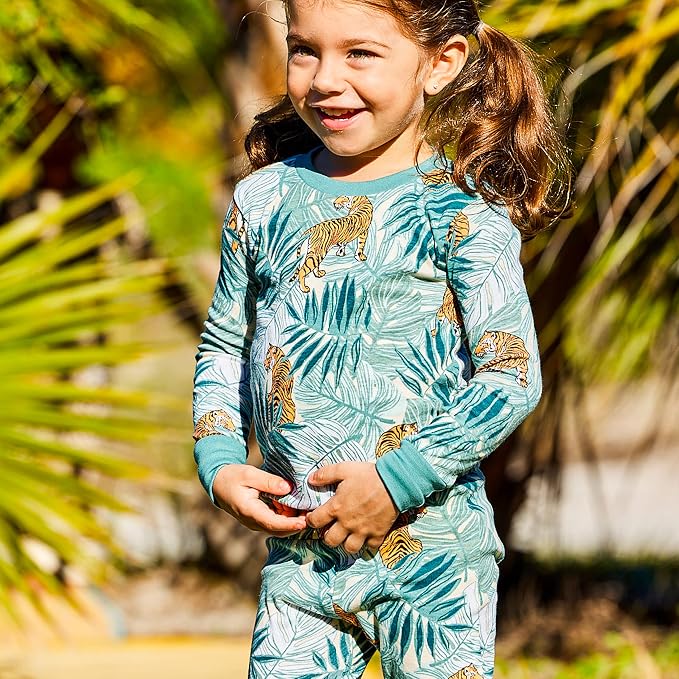 HonestBaby 4 Piece Pajamas Sleepwear Pjs 100% Organic Cotton - Image 2