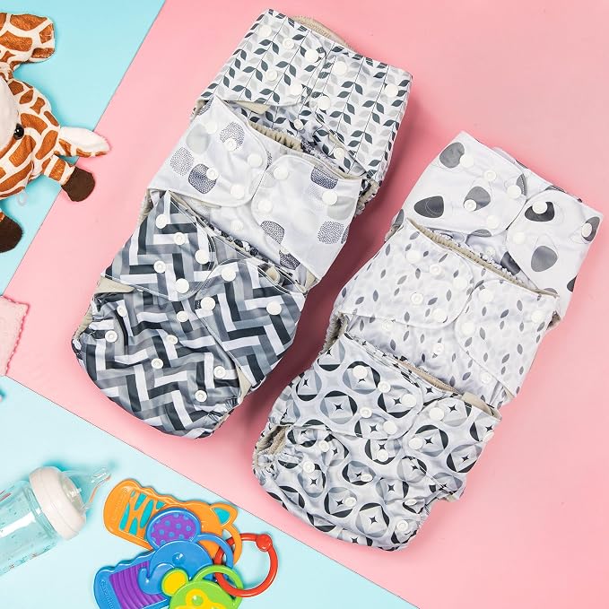 Simple Being Reusable Cloth Diapers, Double Gusset, One Size Adjustable - Image 2